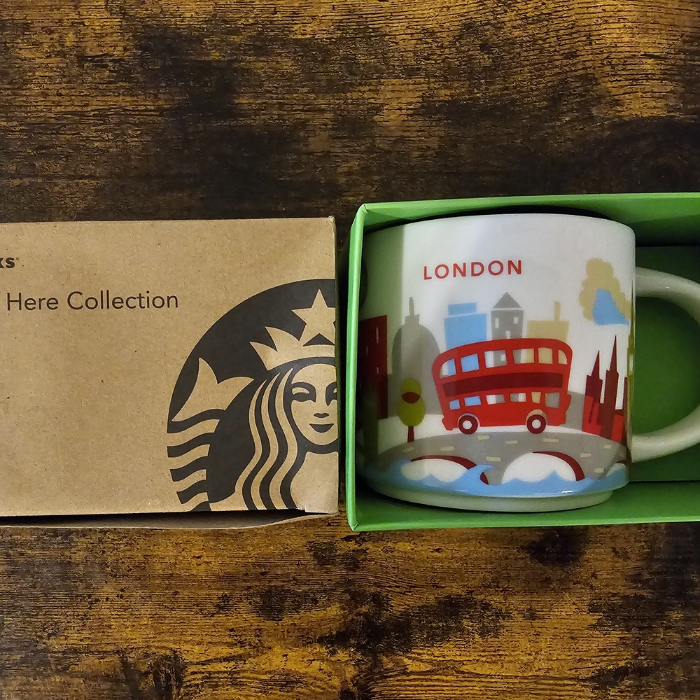 Starbucks London City "You Are Here" Collector's Edition Ceramic Coffee Mug